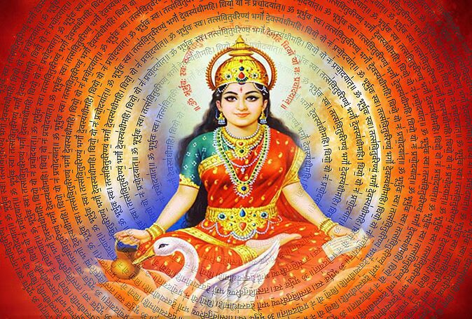 gayatri mantra in hindi